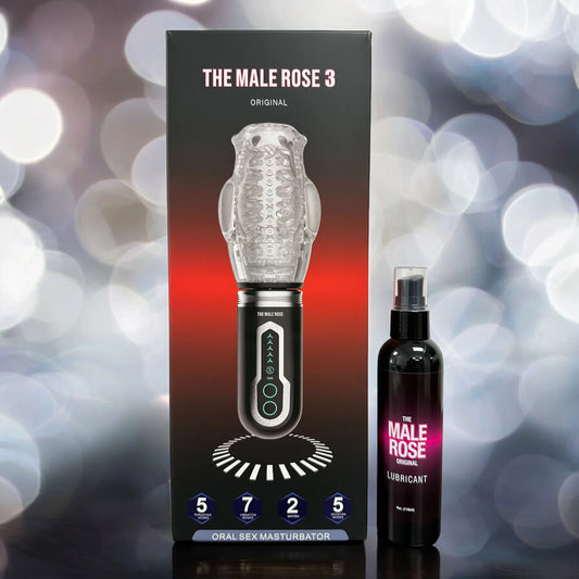 The Male Rose 3 | Vibrating & Rotating Stroke